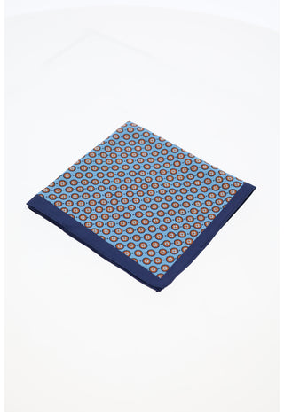 Pochette da Taschino Azzurra Fantasia Geometrica|Colore:Fantasia