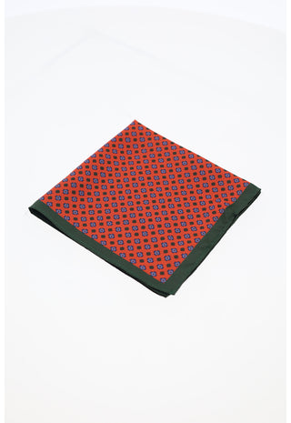 Pochette da Taschino Arancione Fantasia Geometrica|Colore:Fantasia