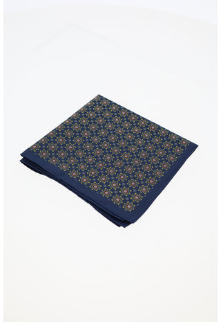 Pochette da Taschino Blu Notte Fantasia Geometrica|Colore:Fantasia