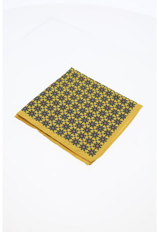 Pochette Taschino Senape Motivo Geometrico Retrò|Colore:Fantasia