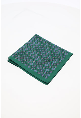 Pochette da Taschino Verde Micro-Pattern Celeste|Colore:Fantasia