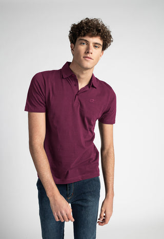 Polo Uomo in Cotone Piquet|Colore:Magenta