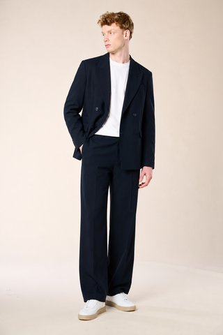 Abito Doppiopetto Oversize|Colore:Blu