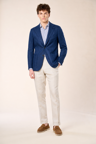 Pantalone Herringbone|Colore:Beige