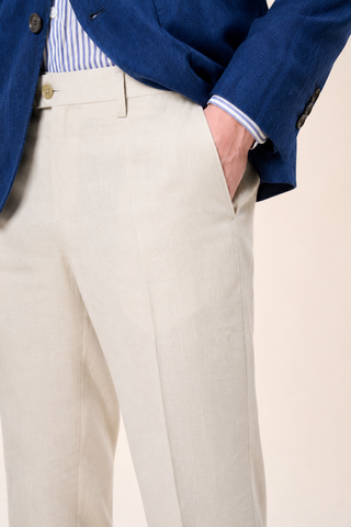 Pantalone Herringbone|Colore:Beige
