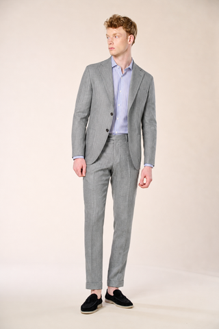 Pantalone Herringbone|Colore:Verde