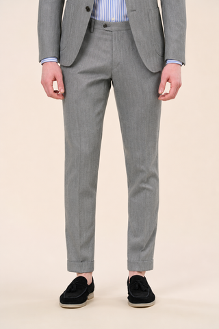 Pantalone Herringbone|Colore:Verde