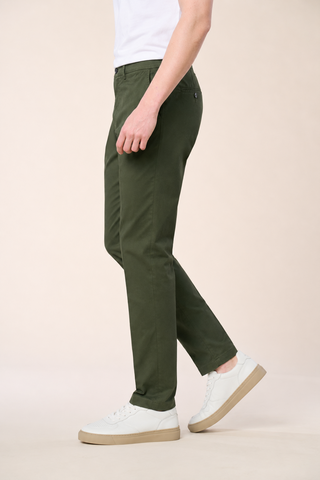 Pantalone Chino Casual Fit|Colore:Verde