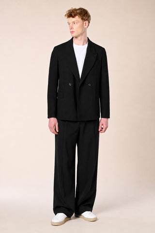 Abito Doppiopetto Oversize|Colore:Nero