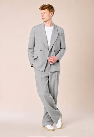 Abito Doppiopetto Oversize|Colore:Perla