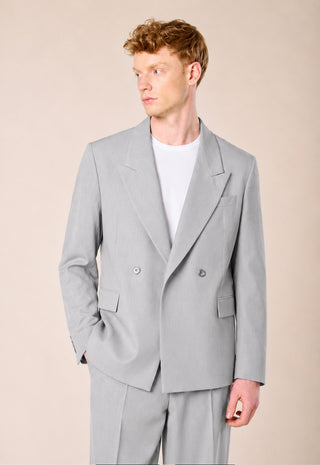 Abito Doppiopetto Oversize|Colore:Perla