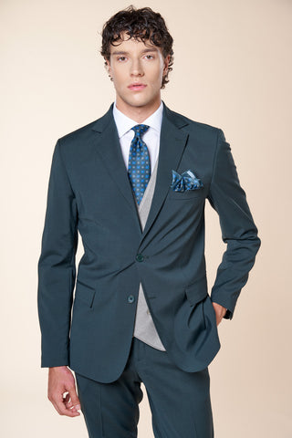 Abito Uomo con Giacca Monopetto|Colore:Verde