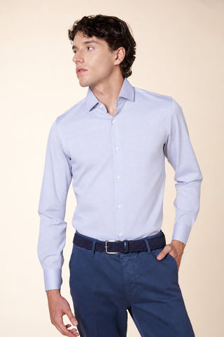 Camicia Uomo Slim Fit con Collo Classico|Colore:Grigio