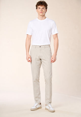 Pantalone Chino Casual Fit|Colore:Beige