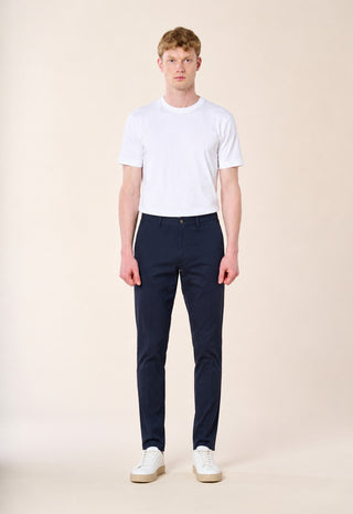 Pantalone Chino Casual Fit|Colore:Blu