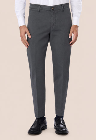 Pantalone Uomo Chino con Linea Affusolata|Colore:Antracite