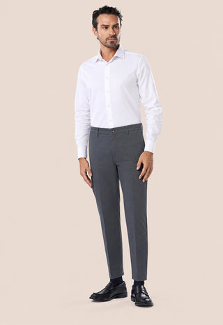 Pantalone Uomo Chino con Linea Affusolata|Colore:Antracite