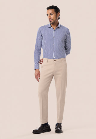Pantalone Uomo Chino con Linea Affusolata|Colore:Beige