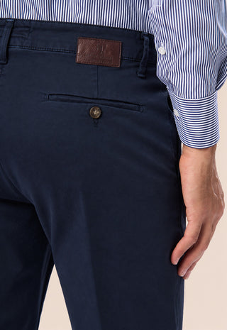 Pantalone Uomo Chino con Linea Affusolata|Colore:Blu