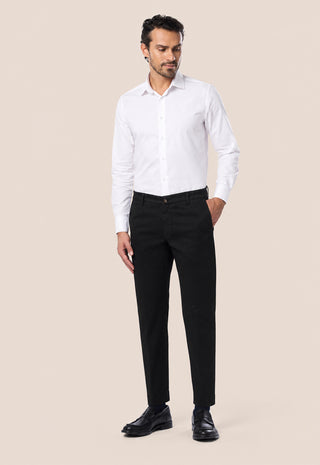 Pantalone Uomo Chino con Linea Affusolata|Colore:Nero