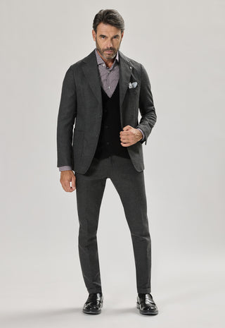 Giacca Tasche a Toppe|Colore:Antracite