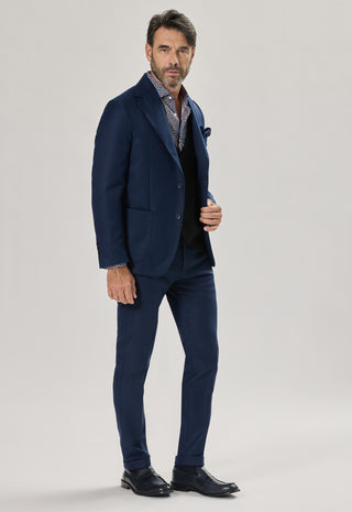 Giacca Tasche a Toppe|Colore:Blu