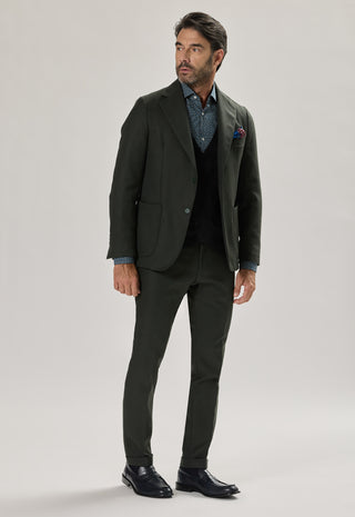 Giacca Tasche a Toppe|Colore:Verde