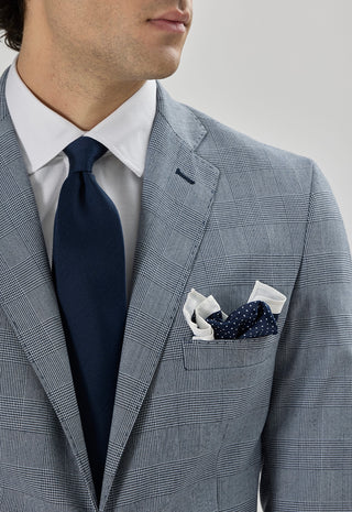 Abito Completo Principe di Galles|Colore:Blu