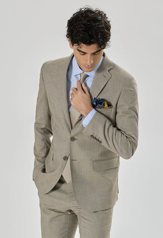 Abito Completo Principe di Galles|Colore:Fango