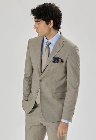 Abito Completo Principe di Galles|Colore:Fango