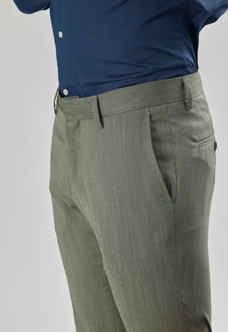 Pantalone Spigato|Colore:Verde