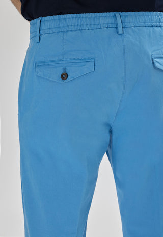Pantalaccio in Cotone con Lacci |Colore:Azzurro
