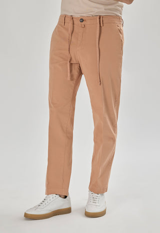 Pantalaccio in Cotone con Lacci |Colore:Cipria