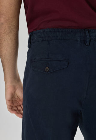 Pantalaccio in Cotone con Lacci |Colore:Dark blu