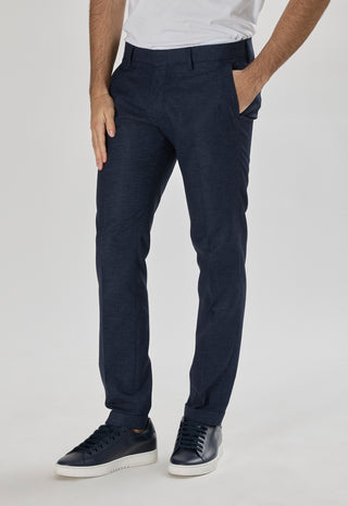Pantalone Misto Lino|Colore:Light blue
