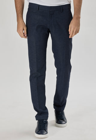 Pantalone Misto Lino|Colore:Light blue