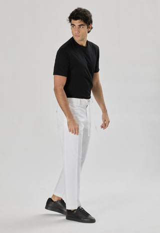 Pantalaccio in Cotone con Lacci |Colore:Bianco