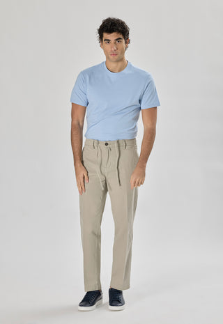 Pantalaccio in Cotone con Lacci |Colore:Perla