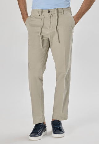 Pantalaccio in Cotone con Lacci |Colore:Perla