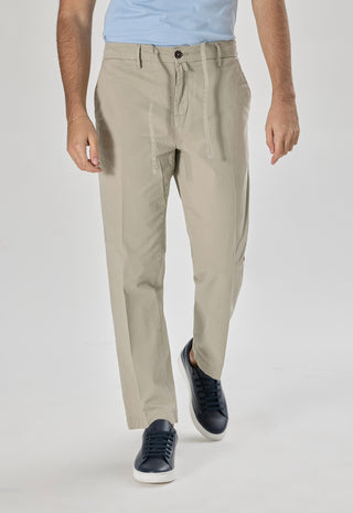 Pantalaccio in Cotone con Lacci |Colore:Perla