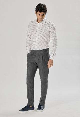 Pantalone Denim Sartoriale|Colore:Grigio