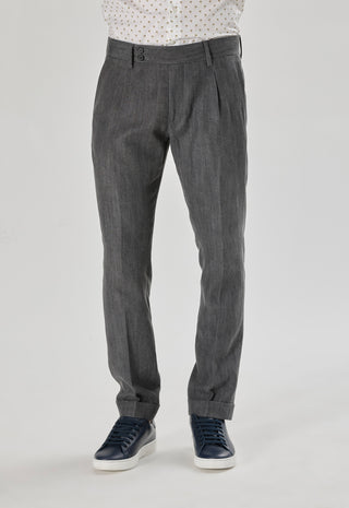 Pantalone Denim Sartoriale|Colore:Grigio