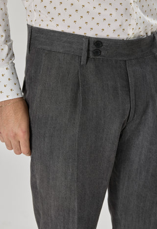 Pantalone Denim Sartoriale|Colore:Grigio