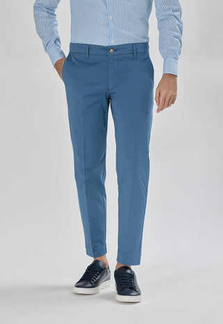 Pantalone Tasca America Raso con Piega|Colore:Lavagna