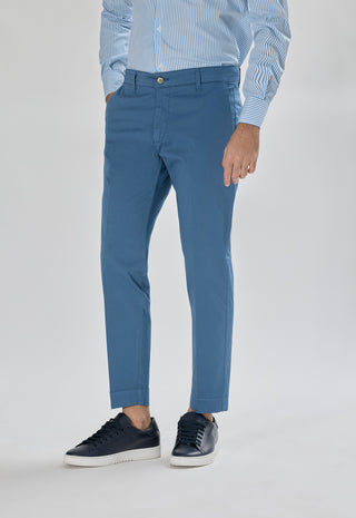Pantalone Tasca America Raso con Piega|Colore:Lavagna