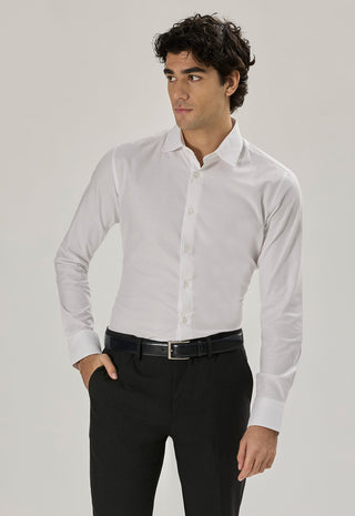 Camicia Oxford Unito Regular Fit|Colore:Bianco ottico