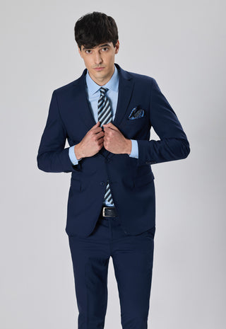 Abito Classico 100% Pura Lana|Colore:Blu chiaro