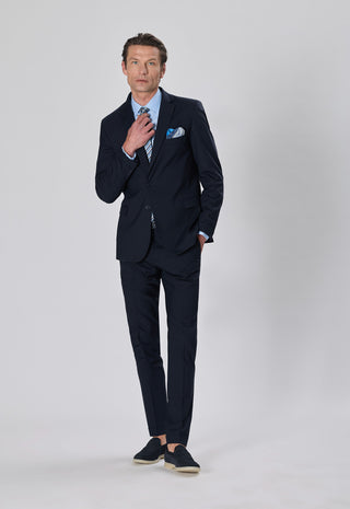 Abito Classico 100% Pura Lana|Colore:Blu navy