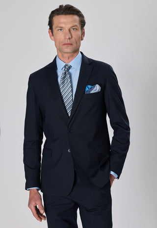 Abito Classico 100% Pura Lana|Colore:Blu navy