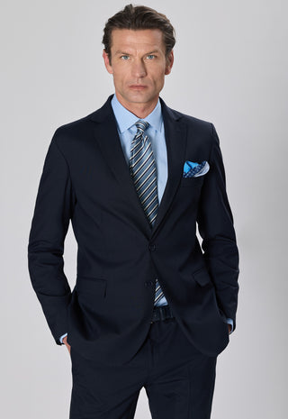 Abito Classico 100% Pura Lana|Colore:Blu navy